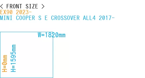 #EX90 2023- + MINI COOPER S E CROSSOVER ALL4 2017-